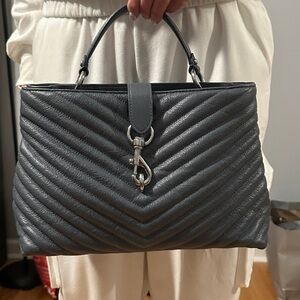 The Rebecca Minkoff Edie Top Handle Satchel